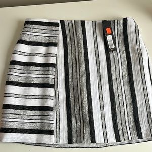 Black and white skirt